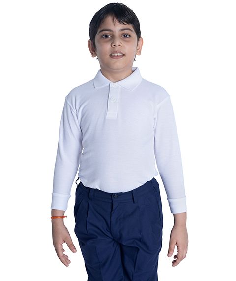 LONG SLEEVE POLO SHIRT