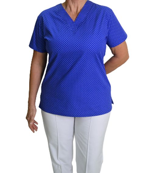 LADIES V NECK TUNIC TOP