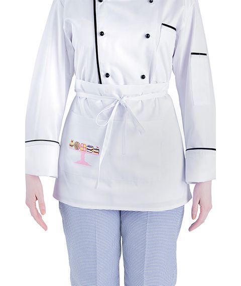 SHORT PATISSERIES WAIST APRON