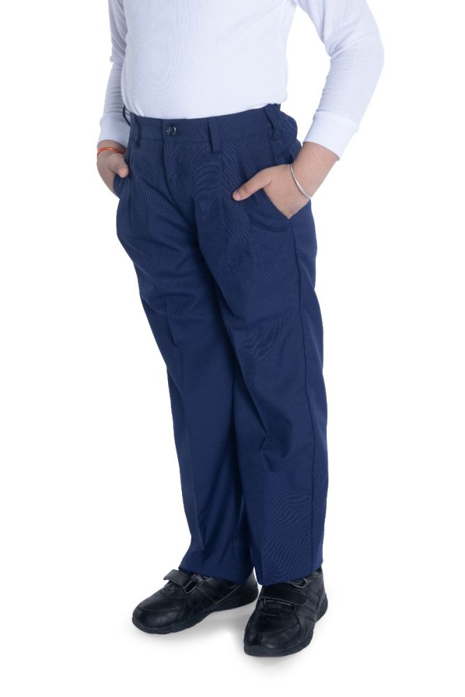 UNISEX PLEATED FRONT TROUSER